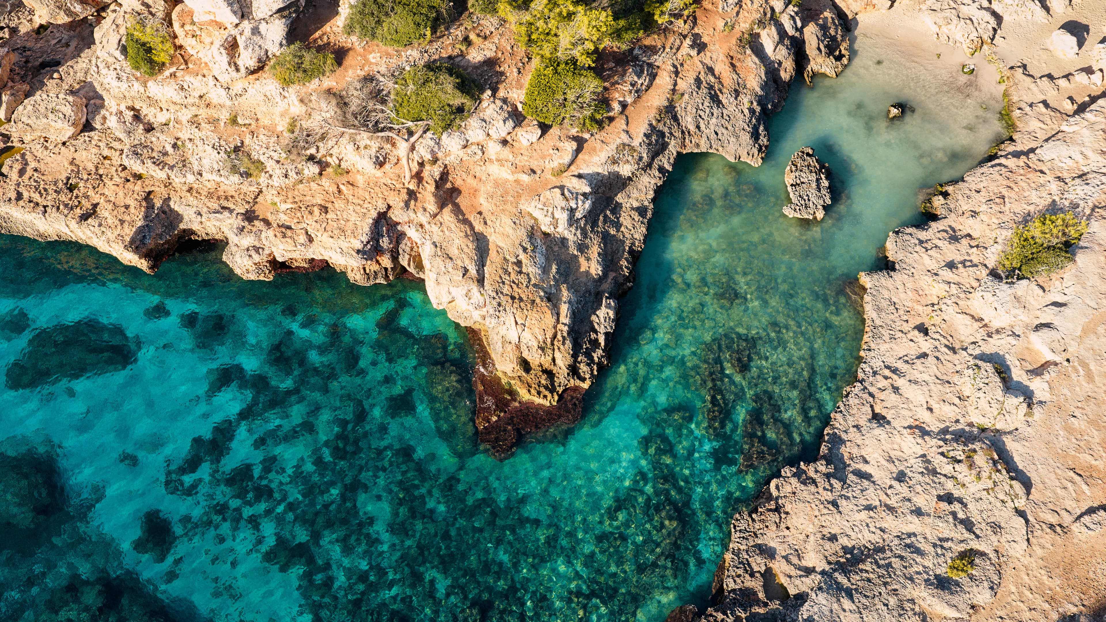 mallorca-bucht-von-oben