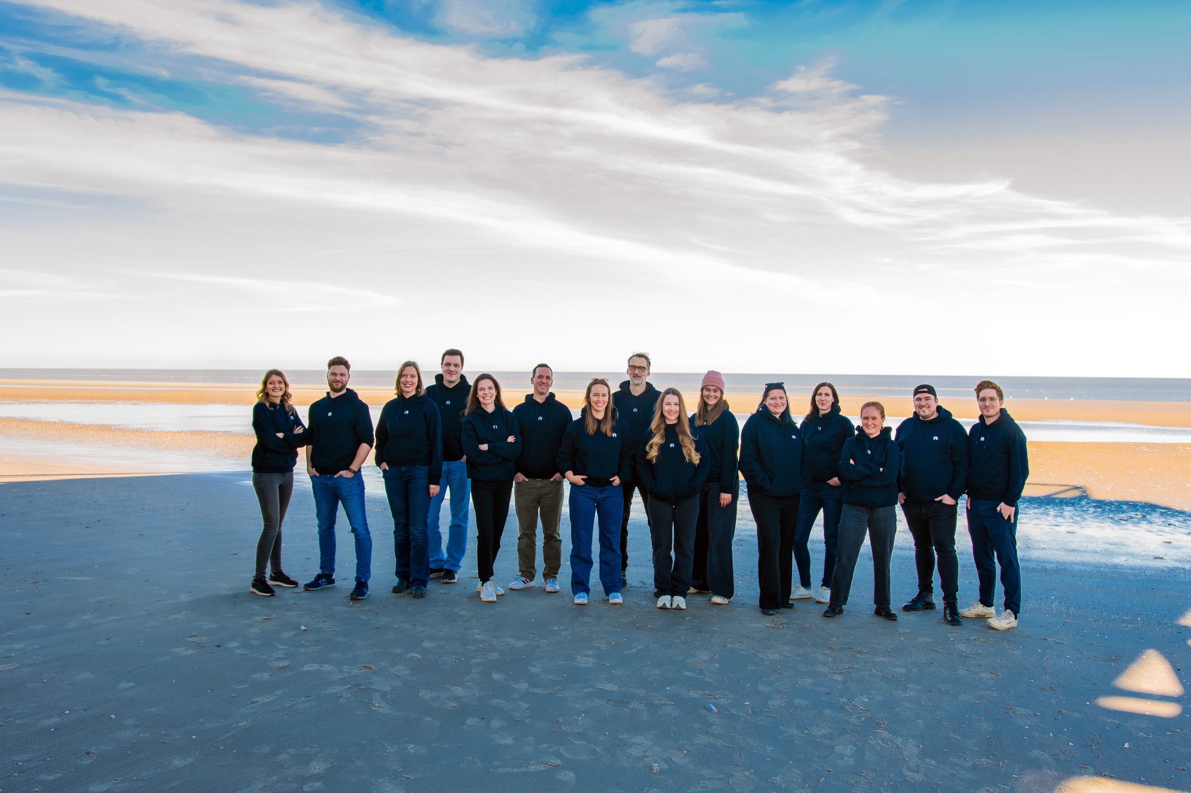 Das Team der Traumhausverlosung am Nordseestrand