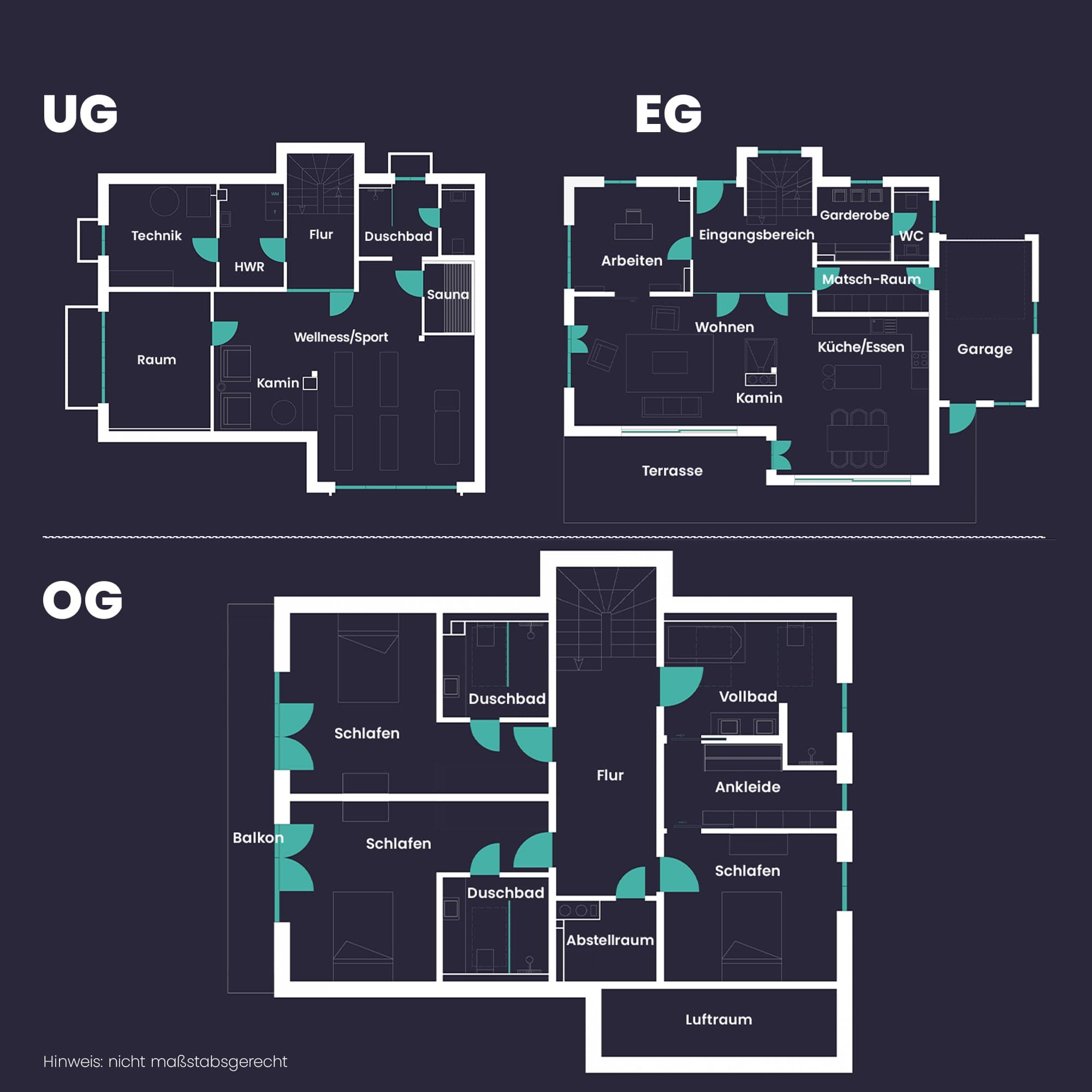 Grundriss Tegernseehaus Traumhausverlosung