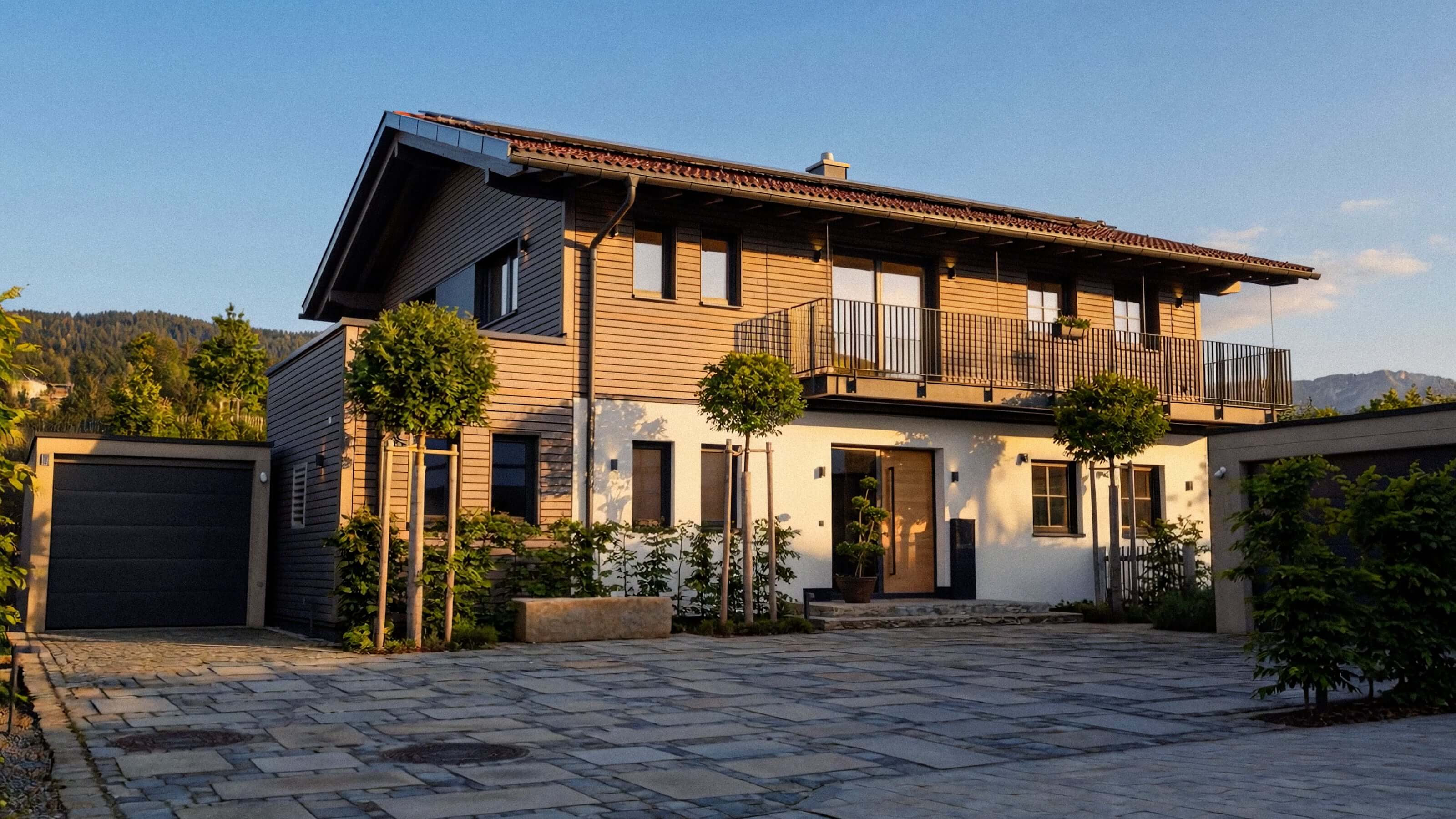 Chiemsee Frontansicht Haus
