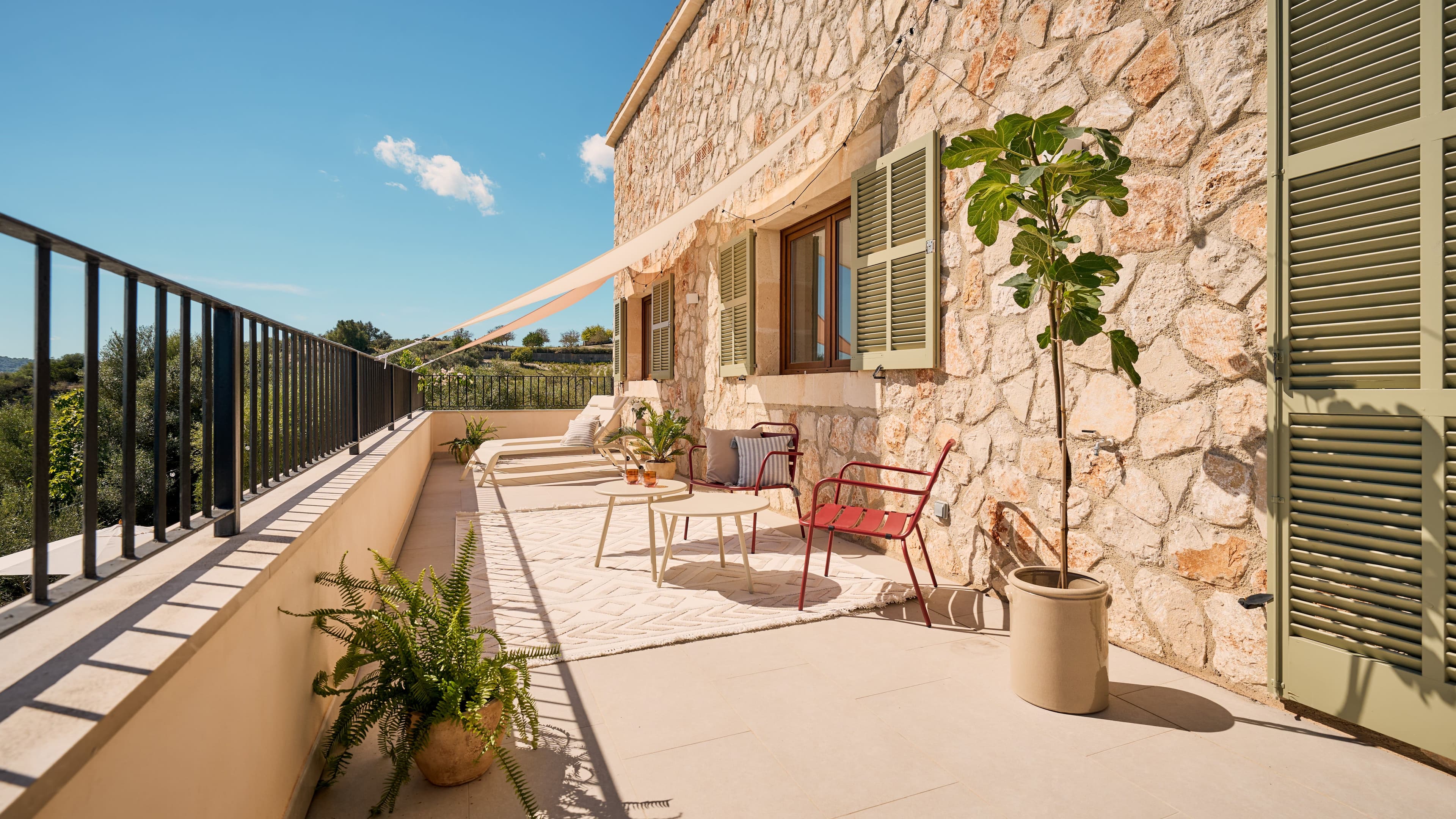 Mallorcahaus Balkon