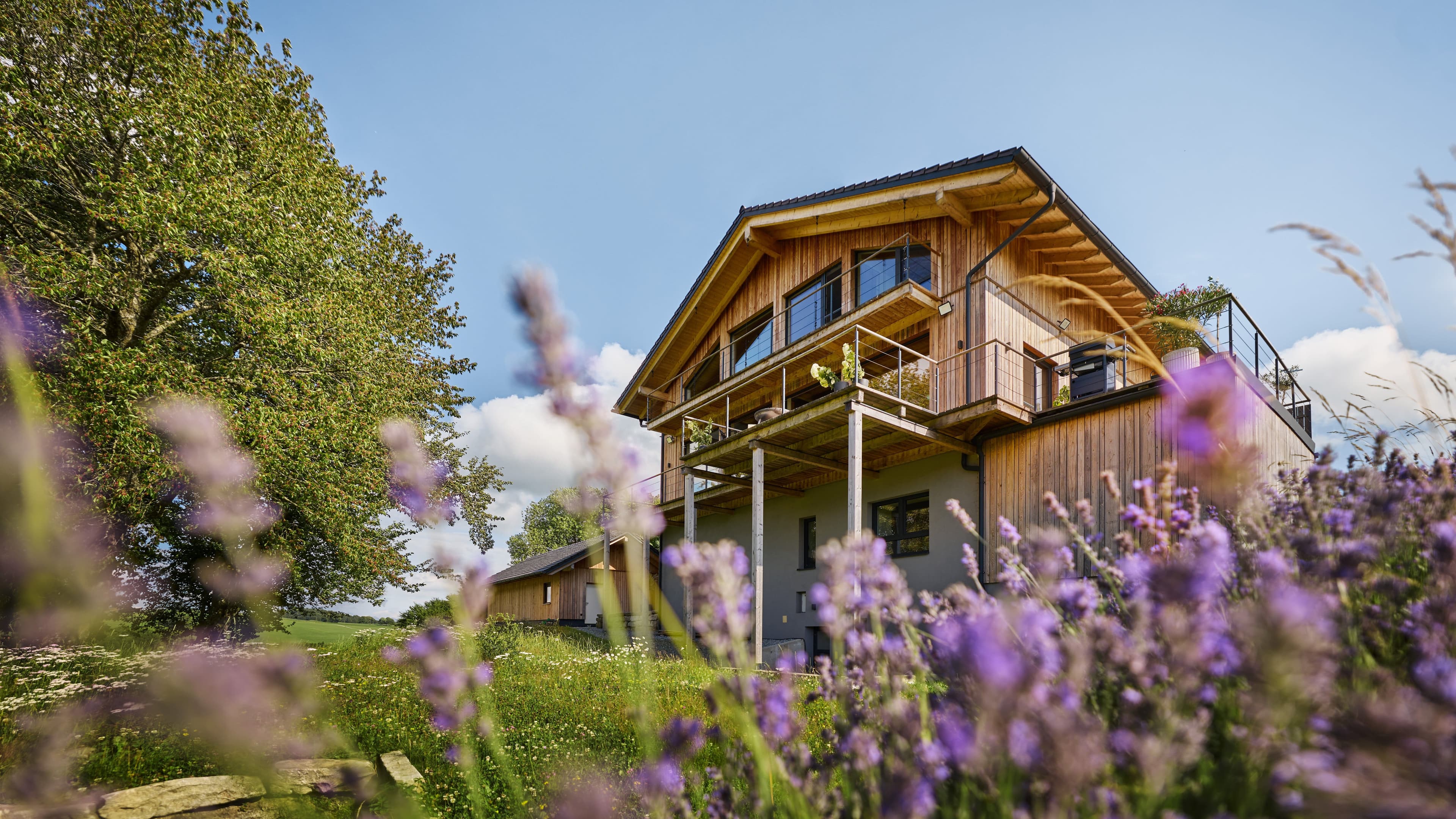 Außenansicht Traumhaus bayerischer Wald