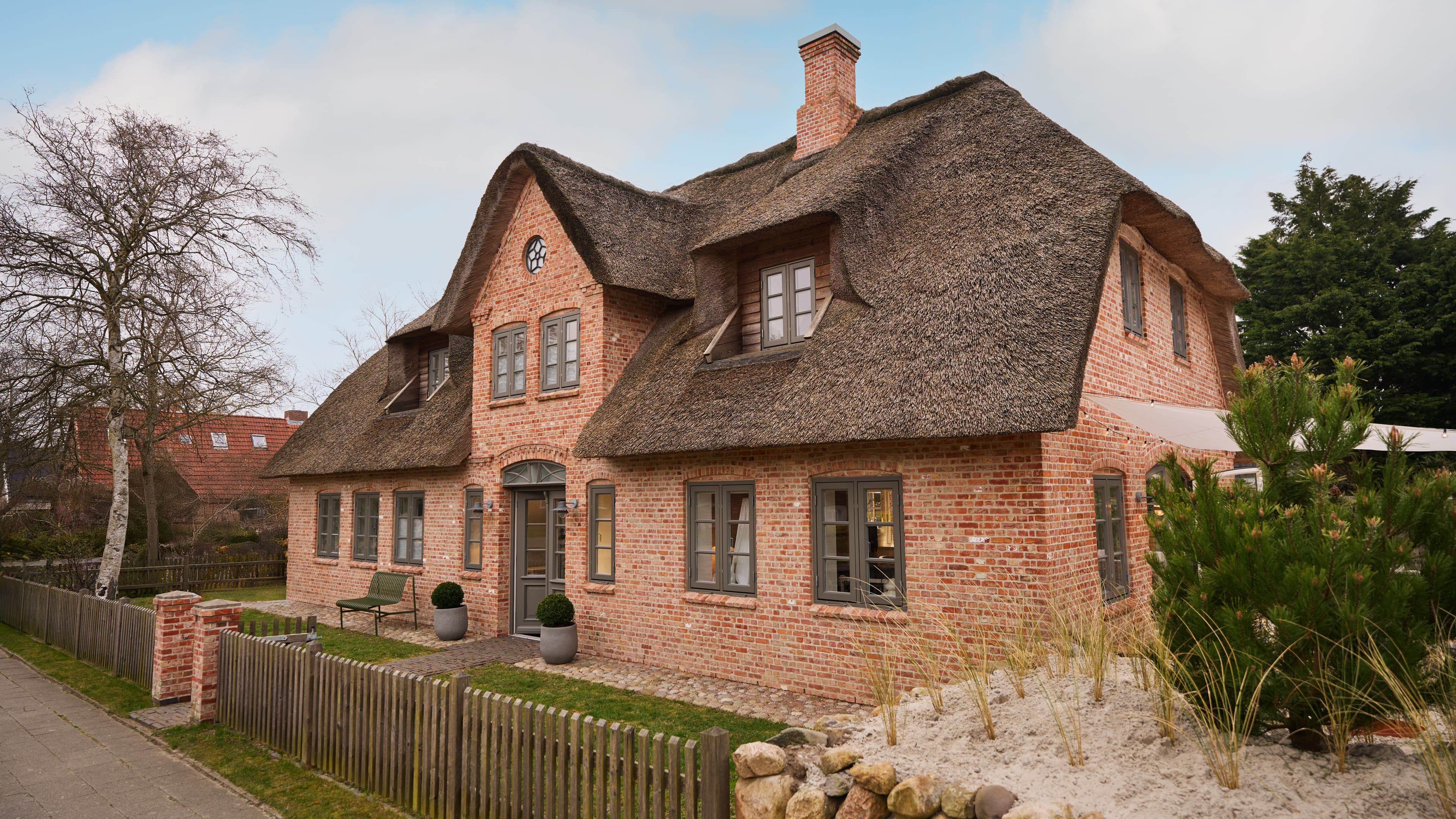 Vorderansicht des Nordsee-Hauses