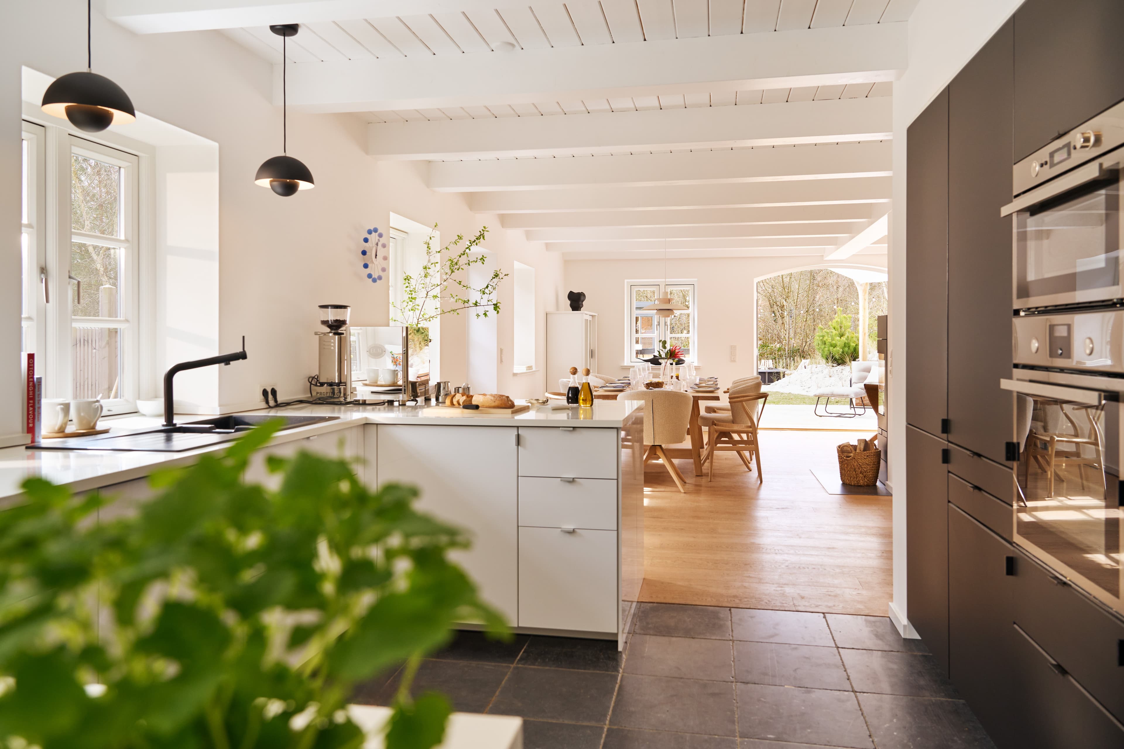 Offener Koch- und Essbereich des Nordsee-Hauses